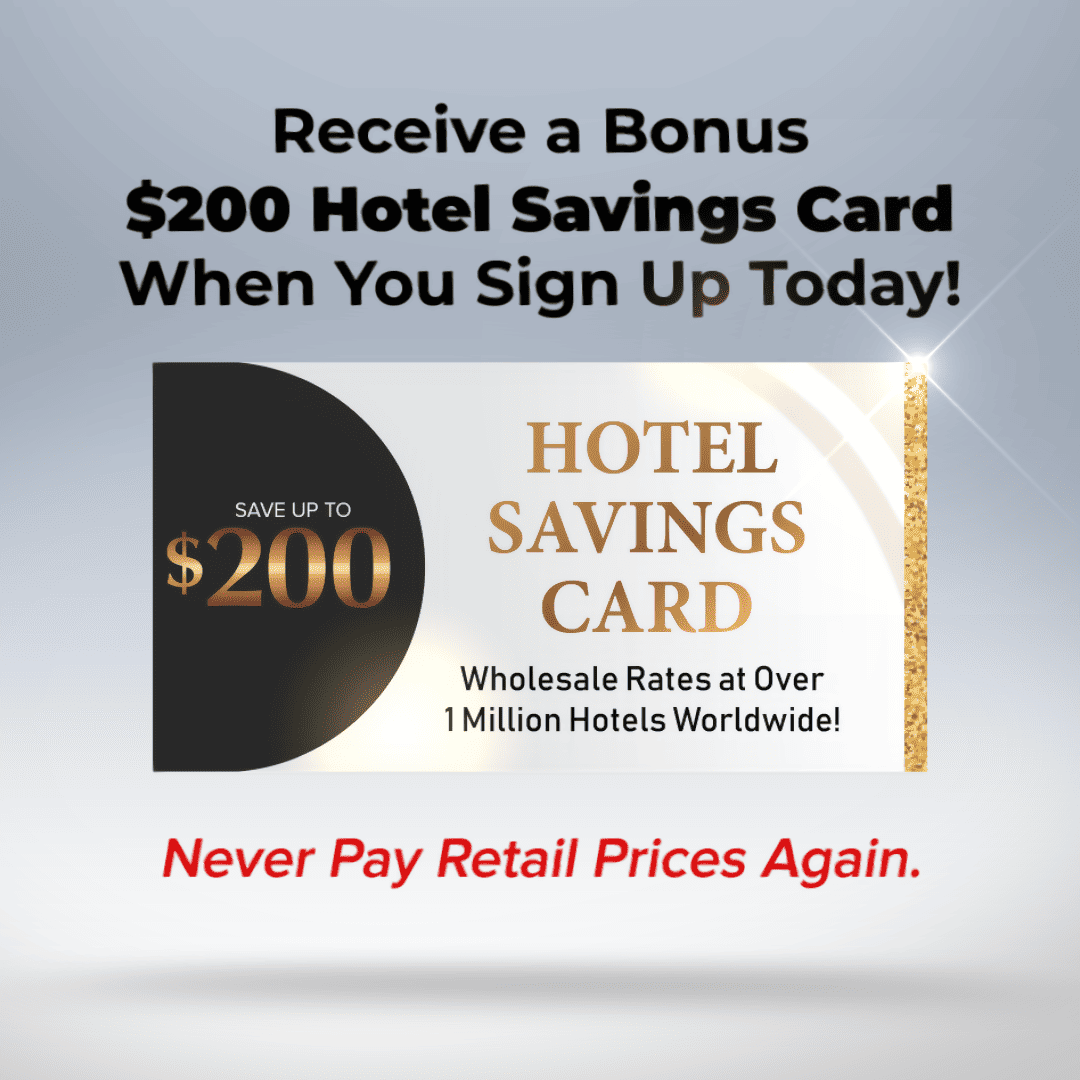 Hotel Saving Card Bonus