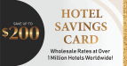 200 Dollar Hotel Saving Card 01